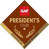 roofing material residential roofing GAF President's Awards roofing